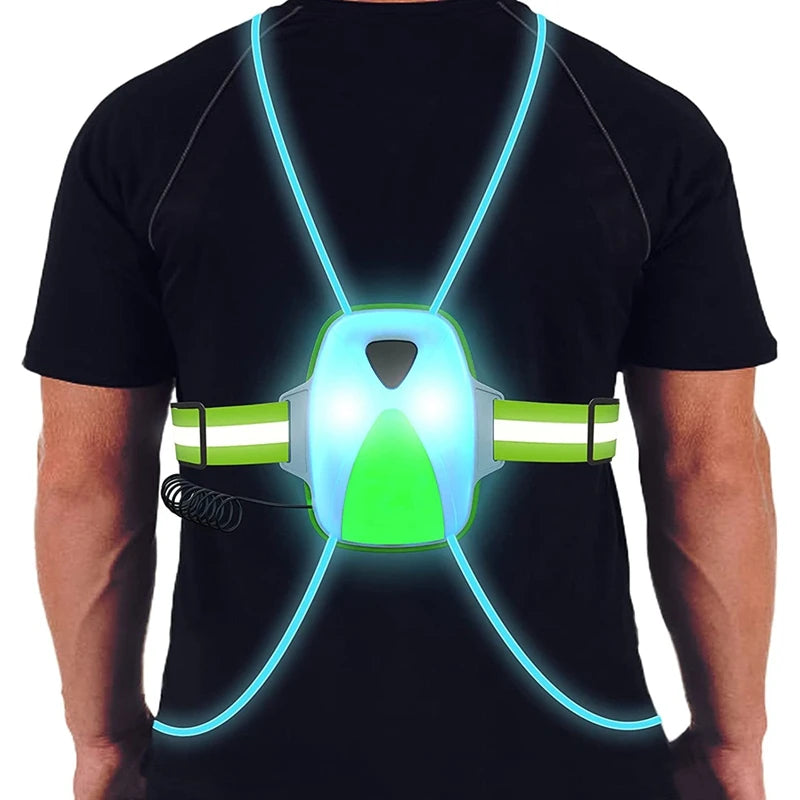 LED Reflective Running Vests
